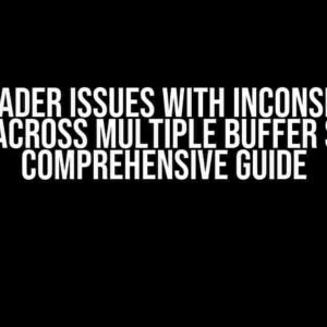 BufReader Issues with Inconsistent Reads Across Multiple Buffer Sizes: A Comprehensive Guide