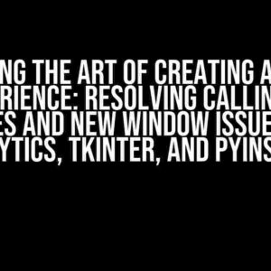 Mastering the Art of Creating a Smooth GUI Experience: Resolving Calling Model Freezes and New Window Issues with Ultralytics, Tkinter, and PyInstaller